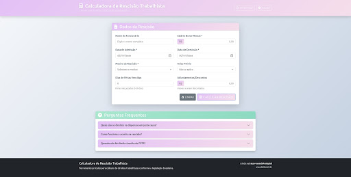 Calculadora Demissional