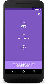 Captura 1 Morse Trainer android