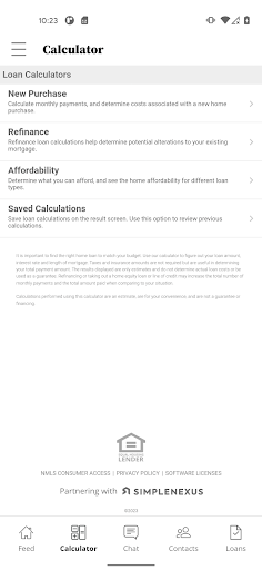 Home Savings & Trust Mortgage Screen 2