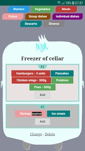 Frizor - app for freezor Screenshot