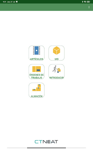 Android application CTShelf Manager screenshort