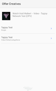 Android e iOS: TapJoy Offerwall — Hempire Centro de Apoio