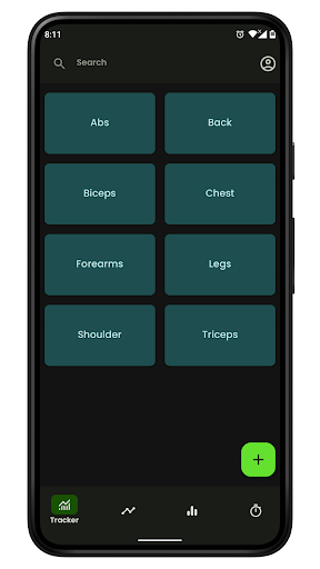 MyWorkoutTimeline | Tracker Screen 2