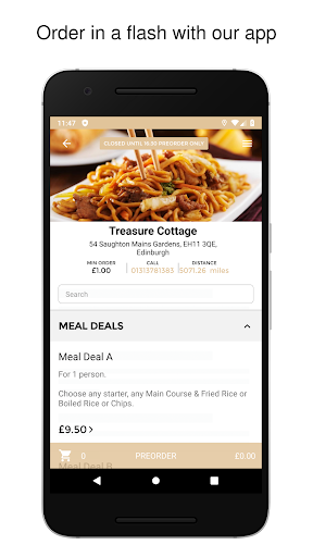 Android application Treasure Cottage screenshort