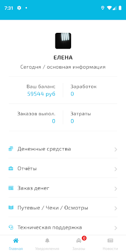 Ассистент водителя Screen 2