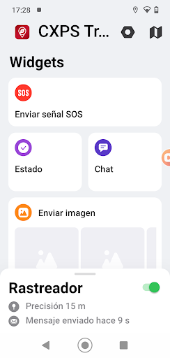 CXPS Tracker 2.0 Screen 2