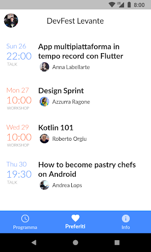 DevFest Levante 2018 Screen 3