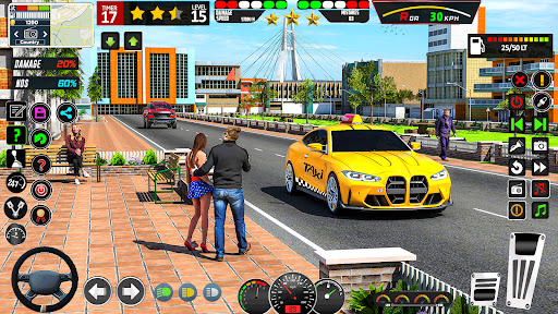 US Taxi Driver Taxi Games 3D Screen 2