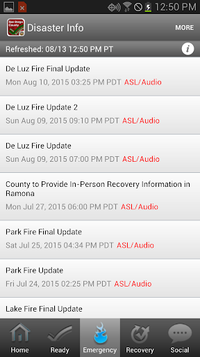 SD Emergency Screen 3