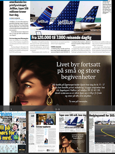Finansavisen eAvis Screen 2
