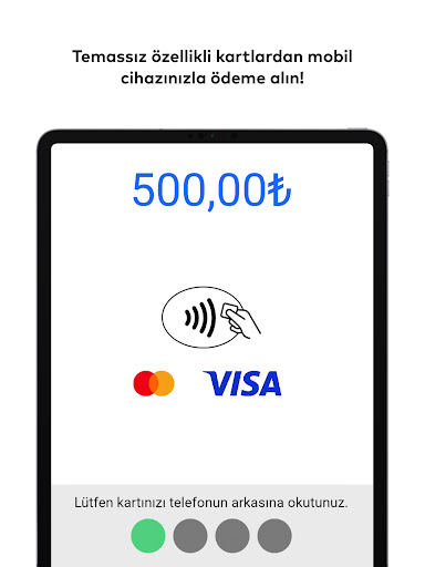 iyzico Cep POS Screen 3