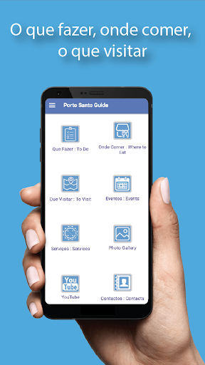Android application Porto Santo Guide screenshort