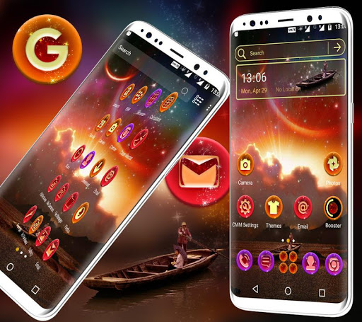 Nebula Launcher Theme Screen 2