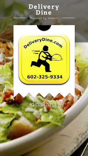 Android application Delivery Dine screenshort
