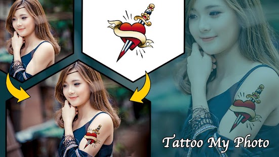 Tattoo auf meinem Foto - Tattoo Photo Editor Screenshot