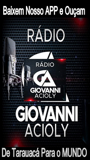 Android application Radio Giovanni Acioly screenshort