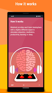 Mindroid: Relax, Focus, Sleep Captura de tela