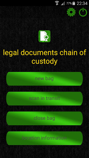 Legal Documents Transport Screen 2