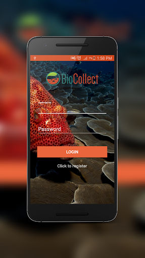 Android application BioCollect screenshort