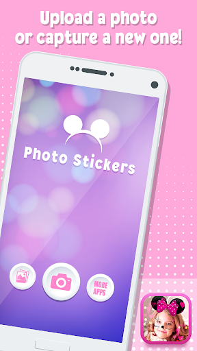 Minni Mouse Photo Stickers