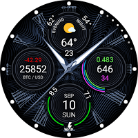 Main Time циферблат для WearOS