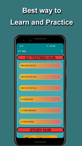 Android application G1 Practice Test 2023 screenshort