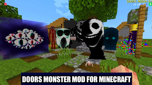 Scary Doors Mod for Minecraft