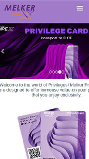Melker Customer Screen 3