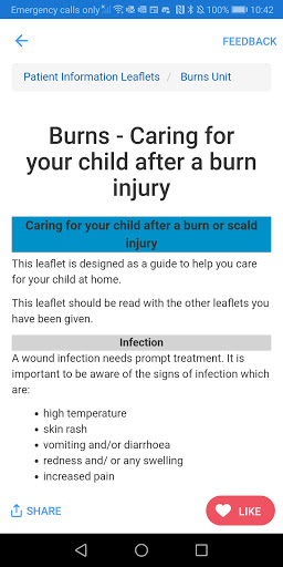 My Info @SalisburyNHS Screen 2