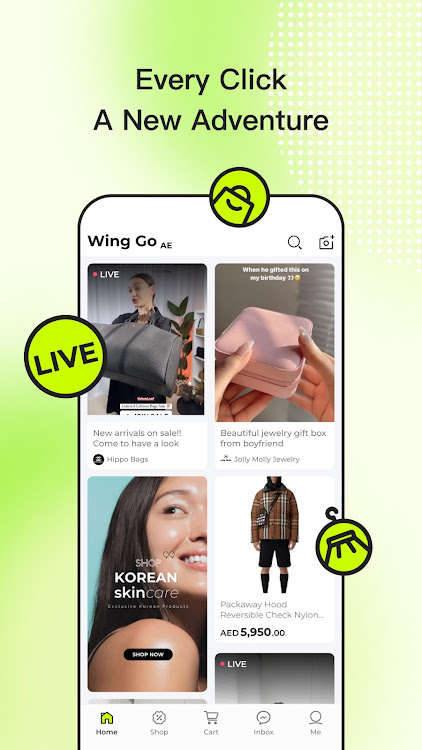 Wing Go - Live Shopping - 2.7.1 - (Android)