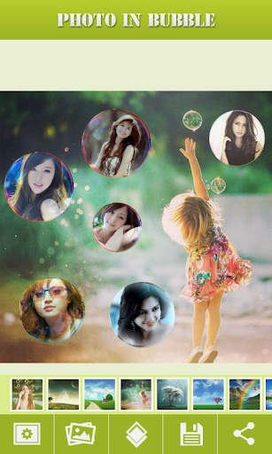 Android application Photo In Bubble screenshort