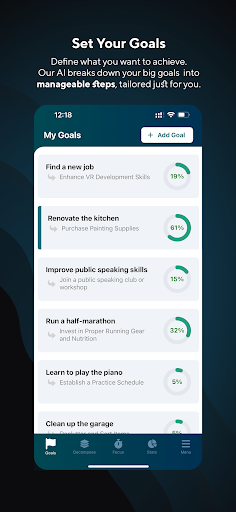 ADHD Planner AI Task: Splitti Screen 2