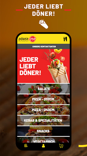 Android application Döner Stop screenshort