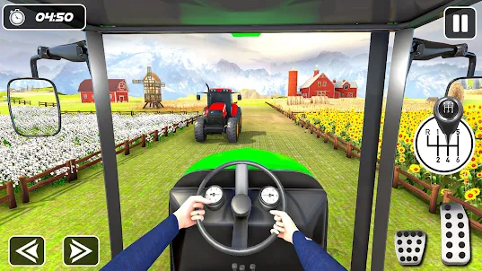 Real US Tractor Farming Games