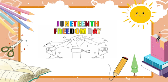 Juneteenth Day Coloring Book