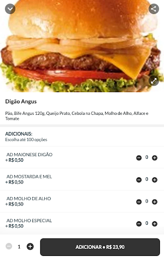Digão Burgers Screen 3