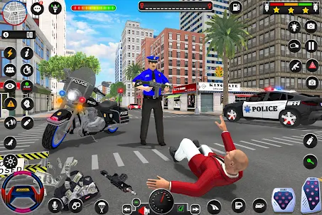 Police Bike Game Bike Chase 3d