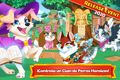 Dungeon Dogs: RPG inactivo Captura de Pantalla de la Aplicación Android 6