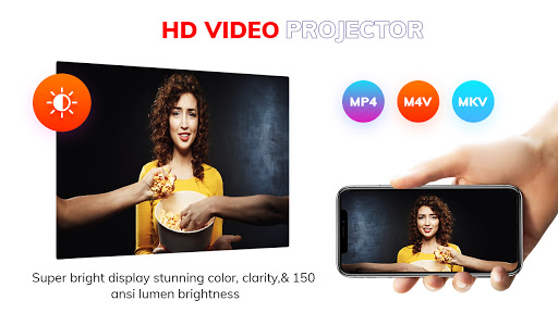 Live Video Projector Simulator - Mobile Projector