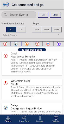 New Jersey Traffic Screen 2
