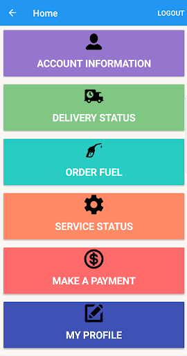 Android application AFC Augusta Fuel screenshort