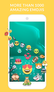 Wave Animated Keyboard Emoji Screenshot