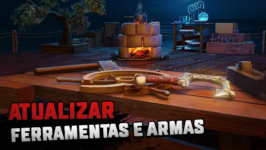 Raft OFICIAL - O Inicio do JOGO de SOBREVIVÊNCIA com TUBARÃO 