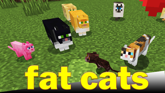 Pet cats for minecraft