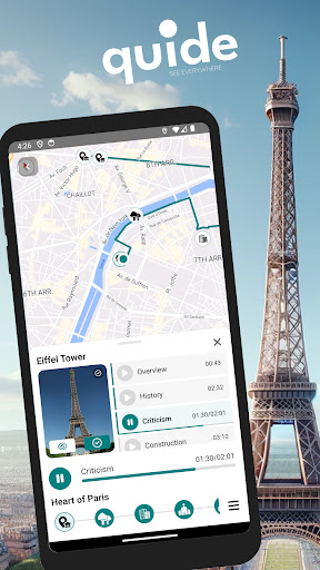 Android application QuideApp - Travel Guide screenshort