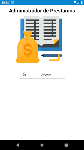 Android application Loan Manager screenshort