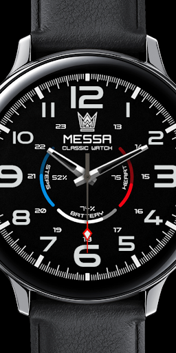 Android application Messa Watch Face BN75 Military screenshort