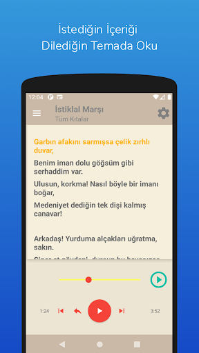 İstiklal Marşı Ezberle Dinle Screen 3
