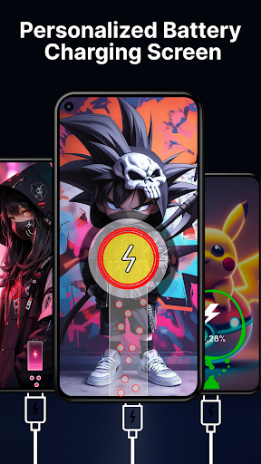 Android application Battery Charging Animation Art screenshort