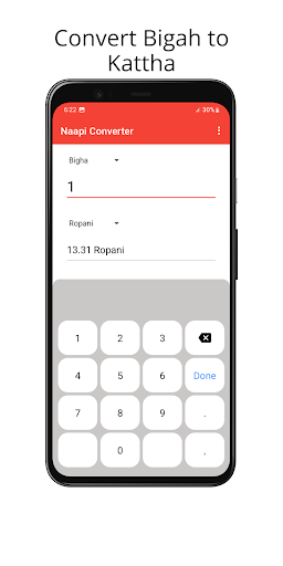 Android application Naapi Converter screenshort